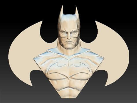 batman's cnc machine|Free 3D file Batman 3D STL Model for CNC Router .